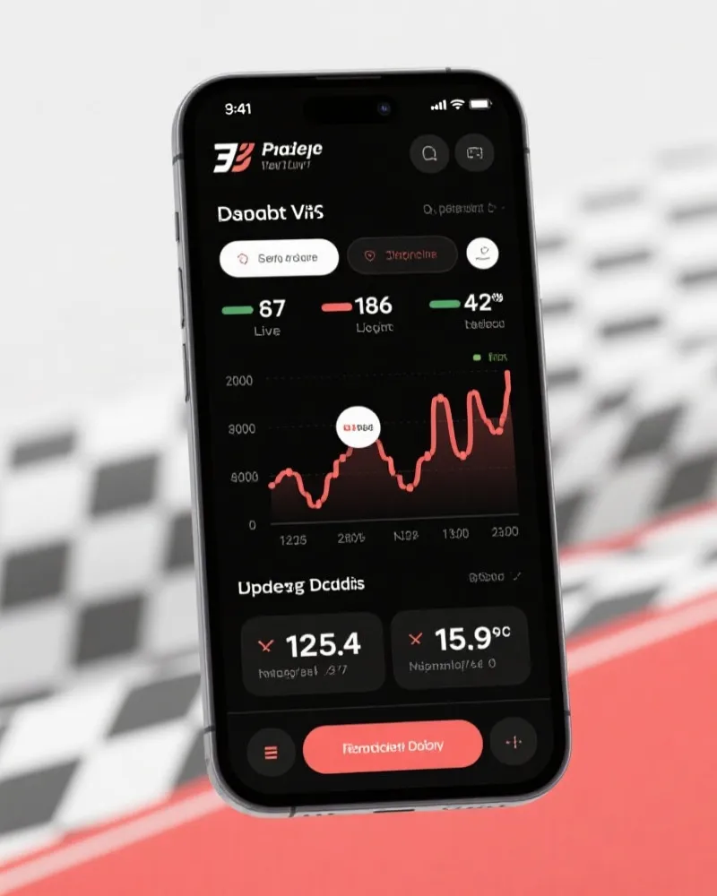极速赛车 App Interface
